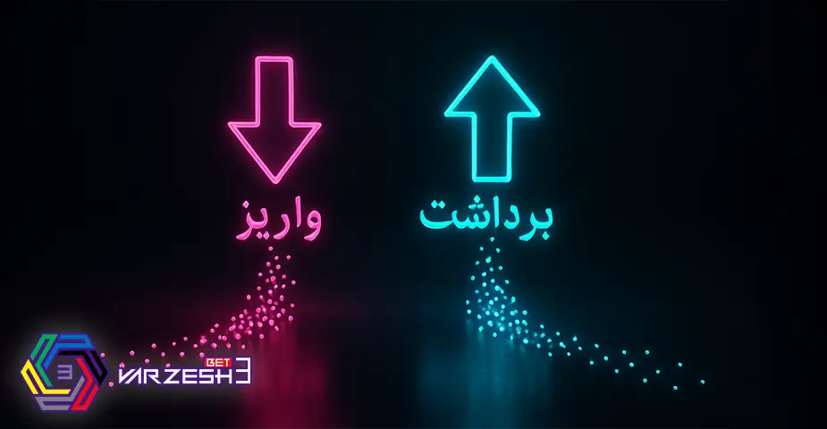 آشنایی با روش‌های واریز و برداشت بعد از ورود به ورزش 3 بت